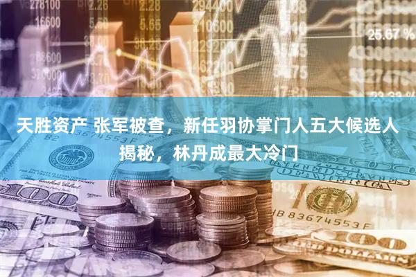 天胜资产 张军被查，新任羽协掌门人五大候选人揭秘，林丹成最大冷门